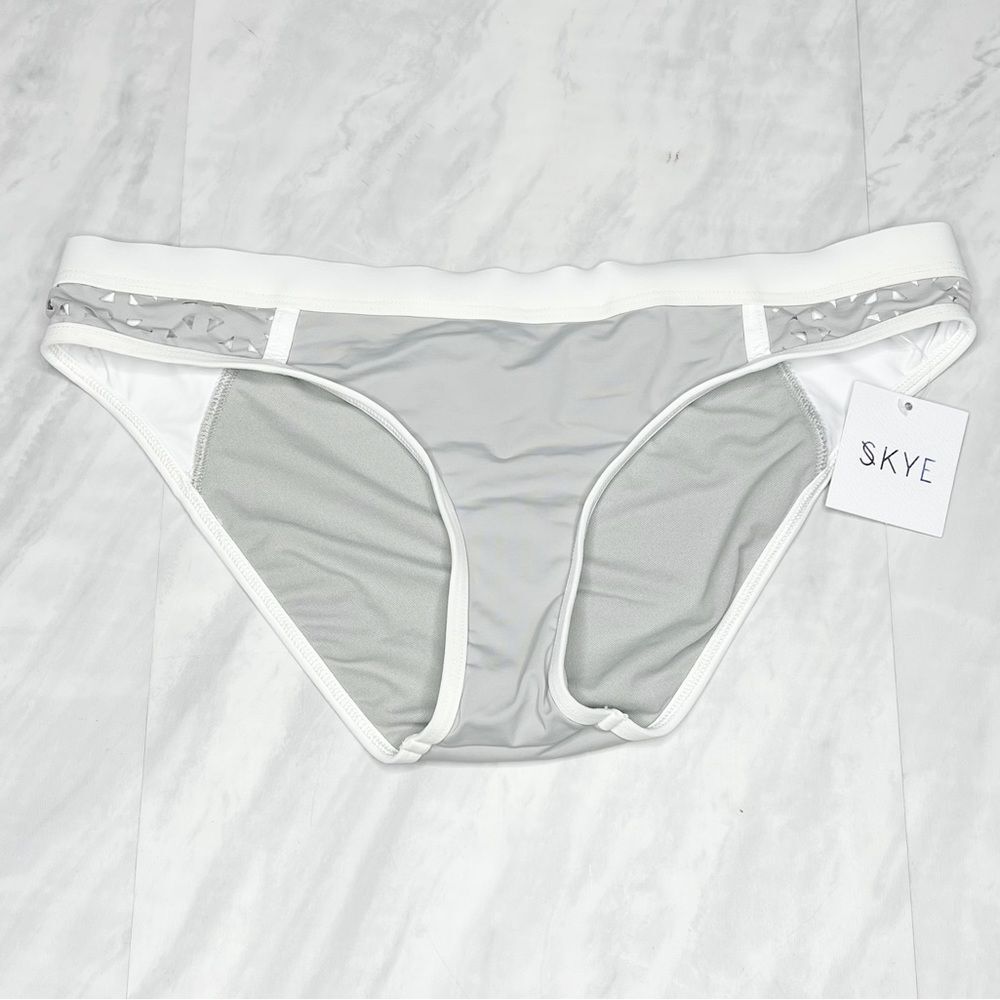Skye Gray Low Bikini Bottom Medium